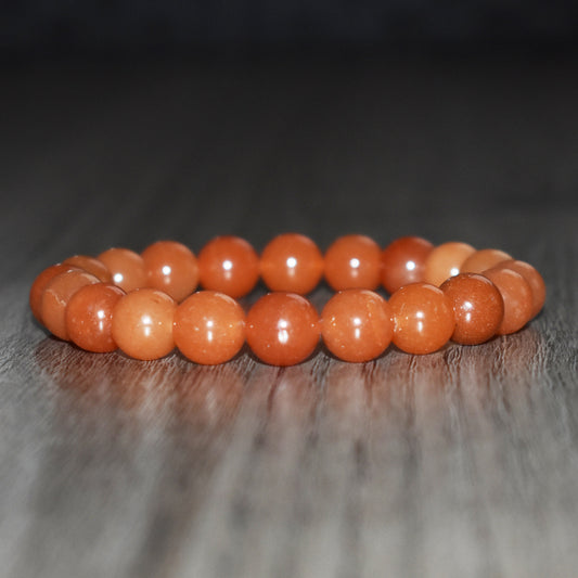 10mm Orange Aventurine Bracelet