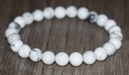 White Howlite Bracelet
