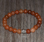8mm Orange Aventurine Chakra Bracelet