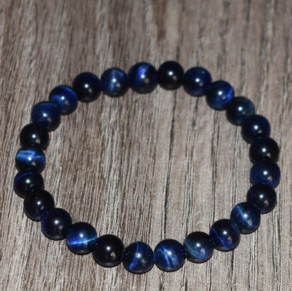 Blue Tiger Eye Bracelet