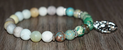 Sea Sediment Jasper Bracelet