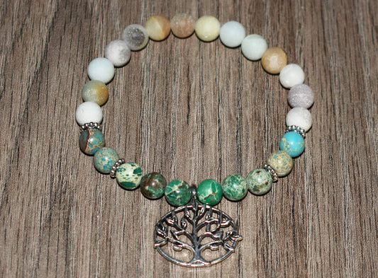 Sea Sediment Jasper Bracelet