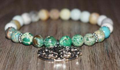Sea Sediment Jasper Bracelet