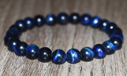 Blue Tiger Eye Bracelet