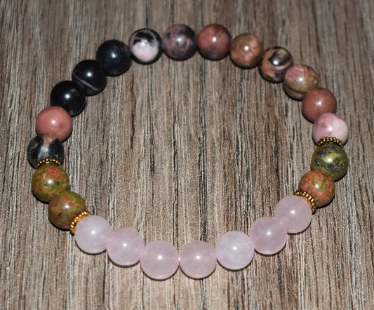 Rose Quartz Bracelet for Her