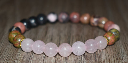 Rose Quartz Bracelet for Her