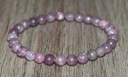 6mm Lepidolite Bracelet