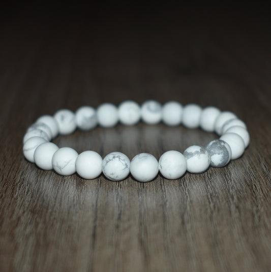 Matte Howlite Bracelet