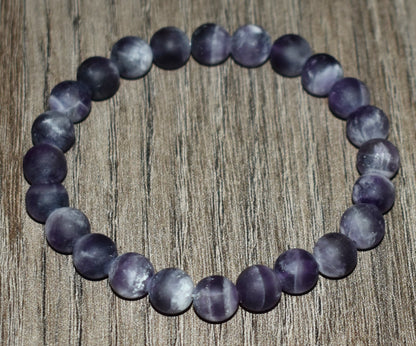 Matte Amethyst Bracelet