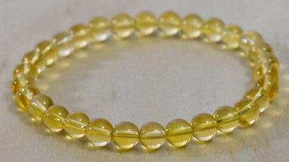 6mm Citrine Bracelet