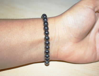 6mm Hematite Bracelet