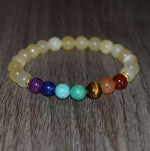 7 Chakra Beaded Bracelet for Woman