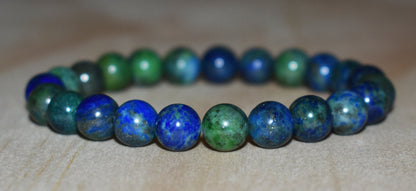 8mm Azurite Malachite Bracelet