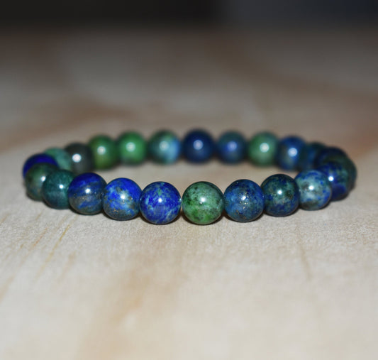 8mm Azurite Malachite Bracelet