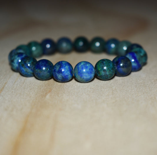 10mm Azurite Bracelet