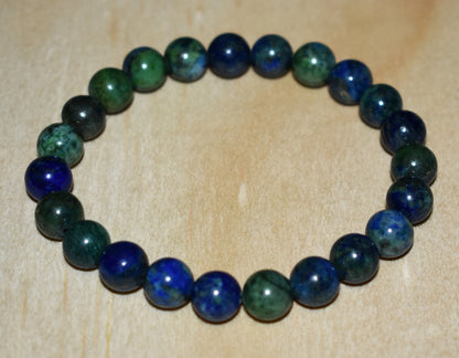 8mm Azurite Malachite Bracelet