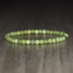 4mm Green Jasper Bracelet for Men
