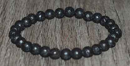 6mm Lava Bracelet