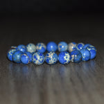 10mm Blue Sea Sediment Jasper Bracelet