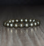 10mm Pyrite Bracelet
