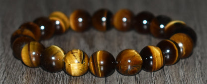 10mm Tiger Eye Bracelet for Men