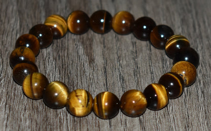 10mm Tiger Eye Bracelet for Men