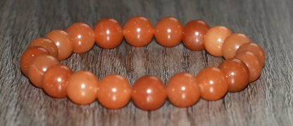 10mm Orange Aventurine Bracelet