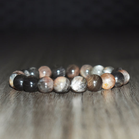 10mm Black Moonstone Bracelet