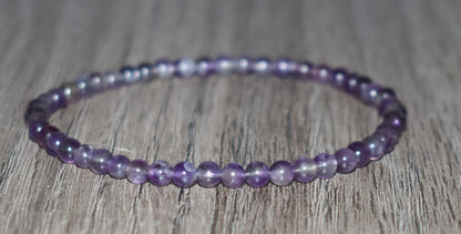 4mm Amethyst Bracelet