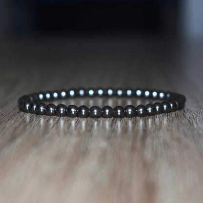 4mm Hematite Bracelet for Men Women