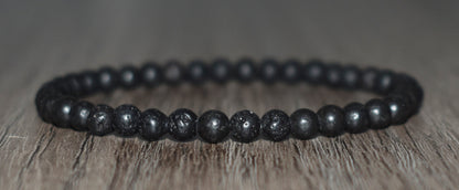 4mm Lava Bracelet