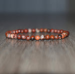 4mm Red Jasper Bracelet