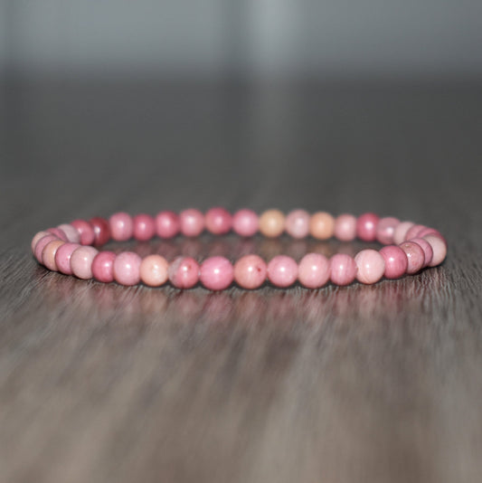 4mm Rhodochrosite Bracelet