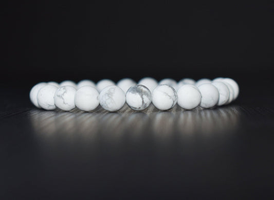 White Howlite Bracelet