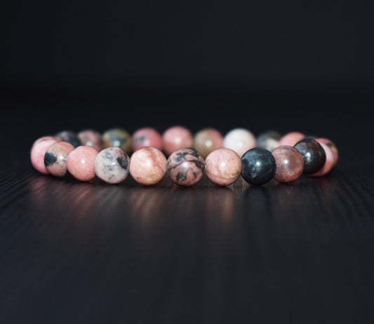 Natural Rhodonite Bracelet