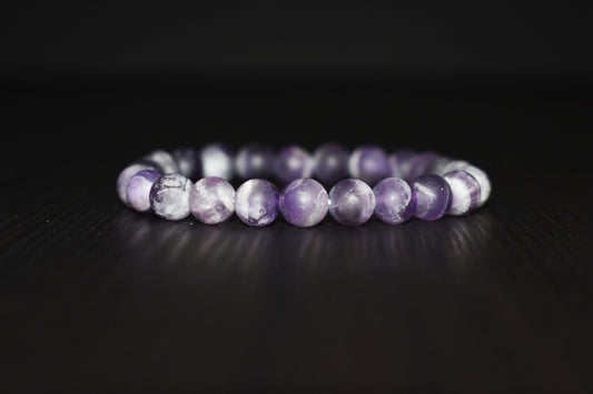 Matte Amethyst Bracelet