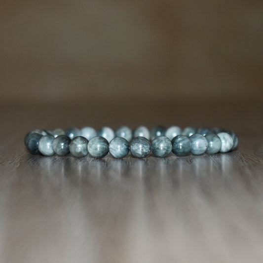 6mm Natural Hawk's Tiger Eye Bracelet