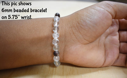 6mm Lodolite Quartz Bracelet