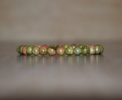 6mm Unakite Bracelet