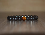 Tigers Eye and Hematite Bracelet