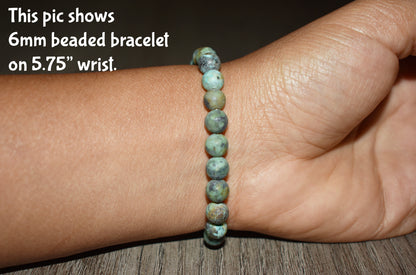 6mm Turquoise Bracelet