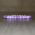 6mm Violet Lilac Jasper Bracelet