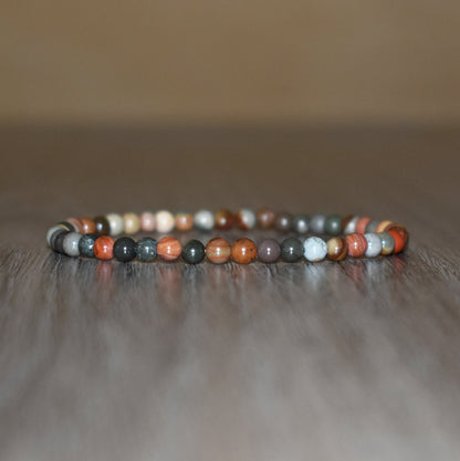 4mm Ocean Jasper Bracelet