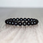 8mm Black Obsidian Bracelet