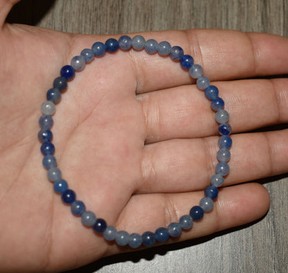 4mm Blue Aventurine Bracelet