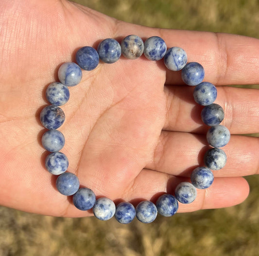 8mm Matte Sodalite Bracelet