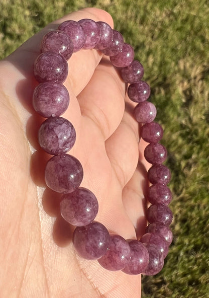 8mm Lepidolite Bracelet