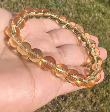 8mm Citrine Bracelet