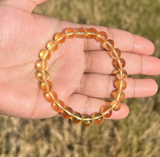 8mm Citrine Bracelet