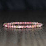 4mm Matte Rhodochrosite Bracelet